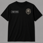 Black 1967-1970 T-shirt with lion design